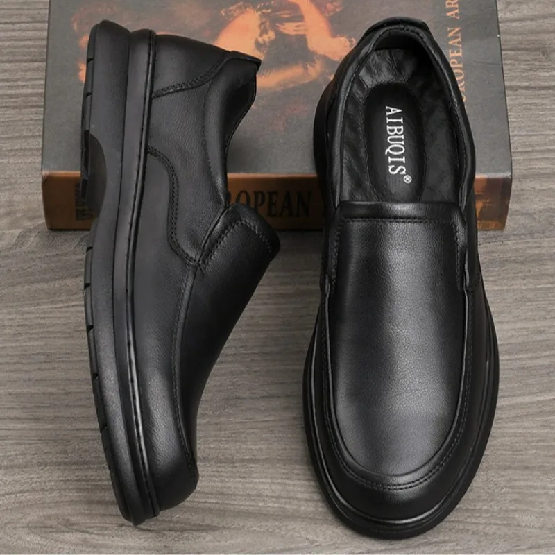 

High Quality Top Layer Cowhide Men Leather Shoes Fashionable Shoes Men Leather Original Commuting Mens Loafers Zapatos De Hombre