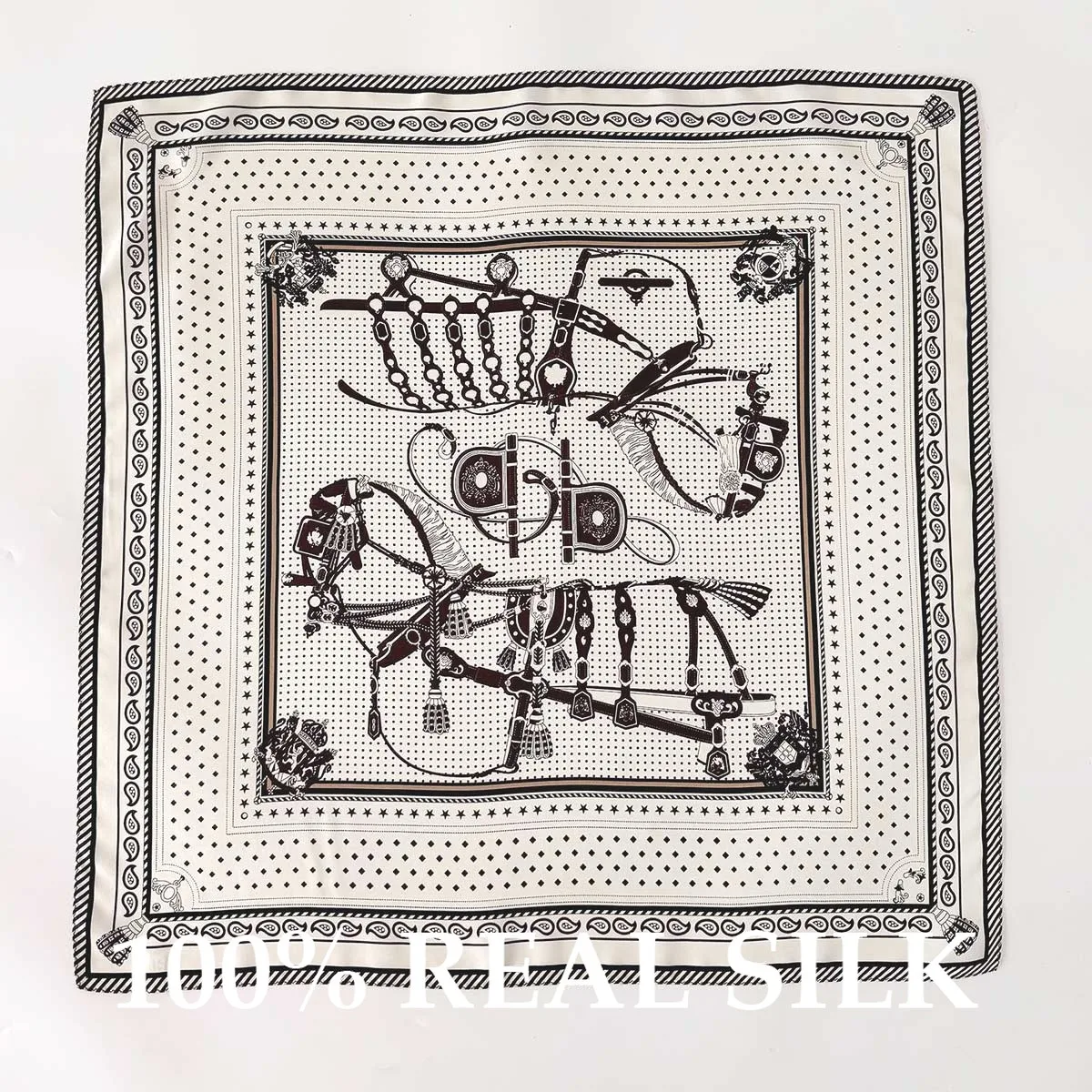 

100% натуральный шелковый квадратный платок, модный шарф с узором пейсли и в горошек, твиловая шаль, хиджаб, фулярд, бандана, пашмина, пончо, шейный платок, аксессуар для волос