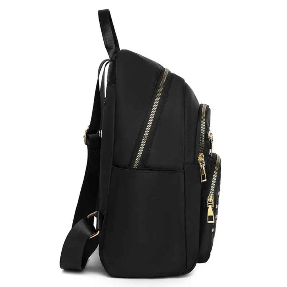 Fashion Classic Vintage Backpack Multiple Pockets Elegant Travel Bag Adjustable Straps Women Backpack College
