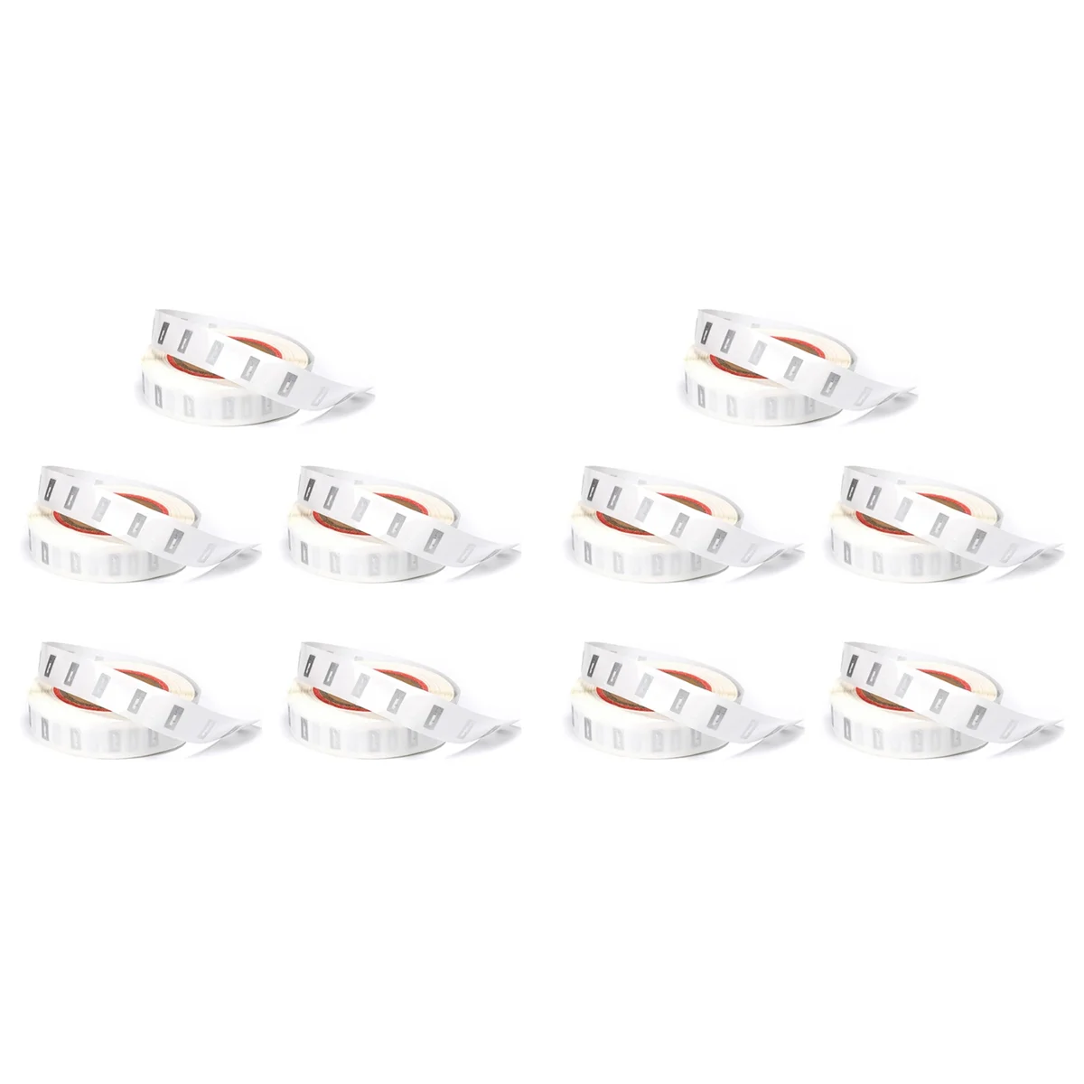 BNVN-1000 PCS แท็ก NFC สติกเกอร์ NTAG213 ชิปเปล่า NFC สติกเกอร์ป้ายกาว RFID Rewritable 144 ไบต์หน่วยความจํา