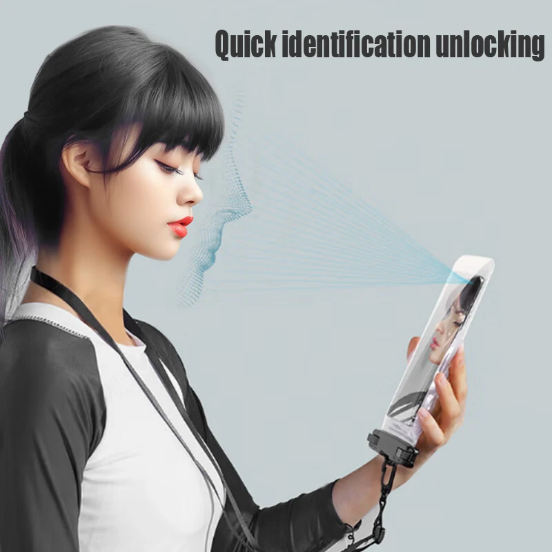 مقاوم للماء جراب هاتف السباحة حقيبة مقاومة للماء العالمي تحت الماء حامي الهاتف غطاء الحقيبة آيفون 11 12 13 14 15 16 برو #4