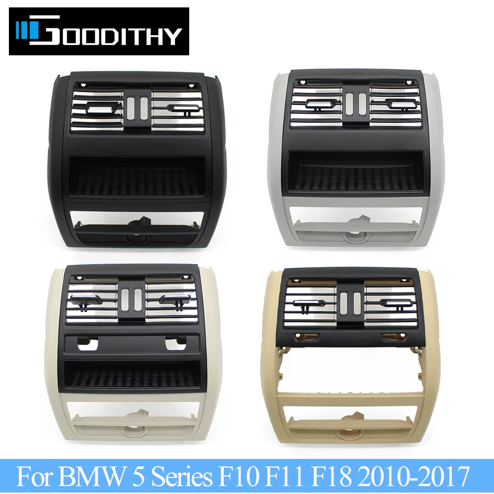 

Upgraded Car Rear Ac Conditioner AC Vent Grille Cover Outer Frame For BMW 5 Series F10 F11 F18 520 523 525 528 530 535 2010-2017