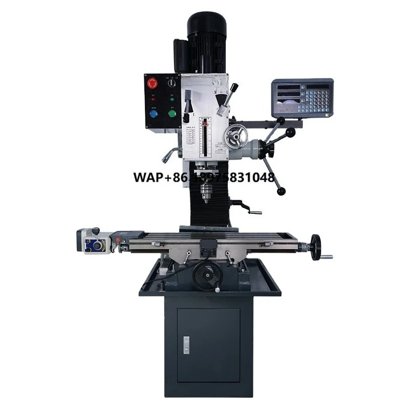 The new desktop milling machine is an industrial and  drilling machine and manual milling machine with drilling functio