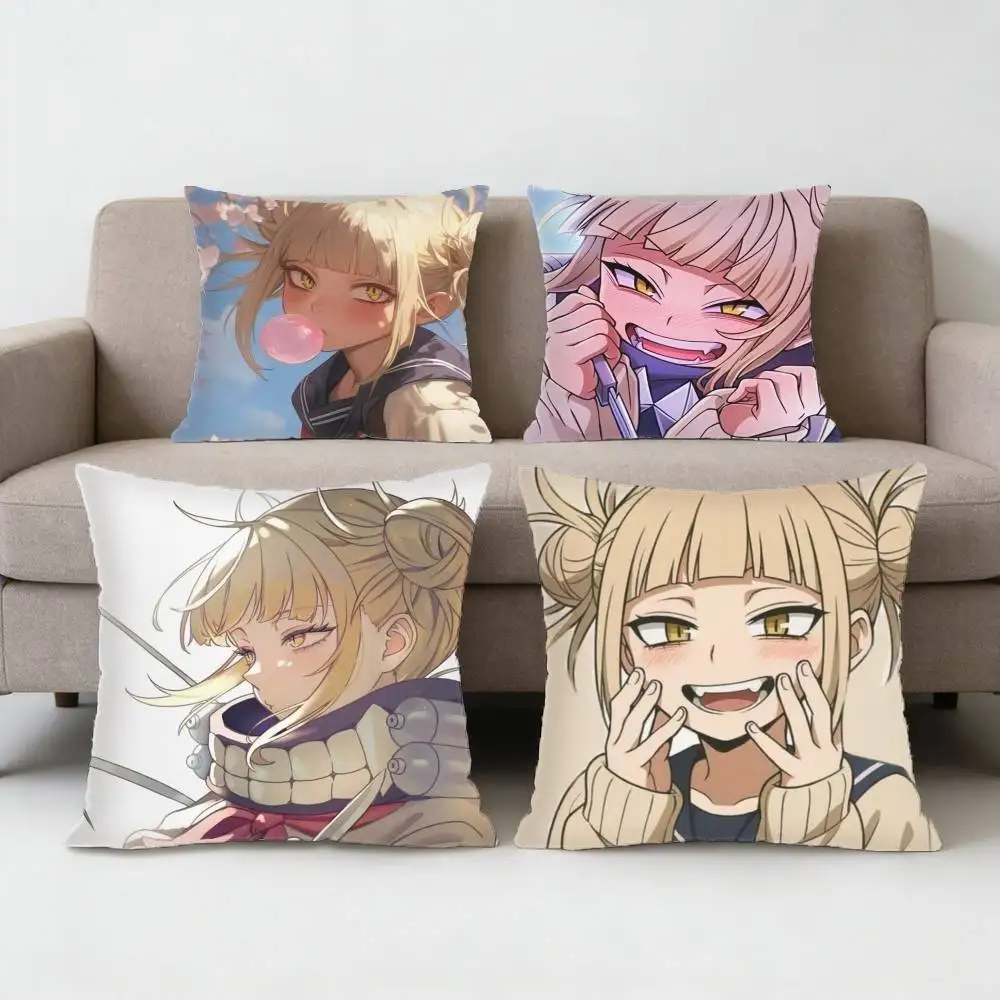 

H-Himiko T-Toga Pillow Case Sofa Living Room Bedroom Headboard Backrest Cushion Square Cushion Nap Time