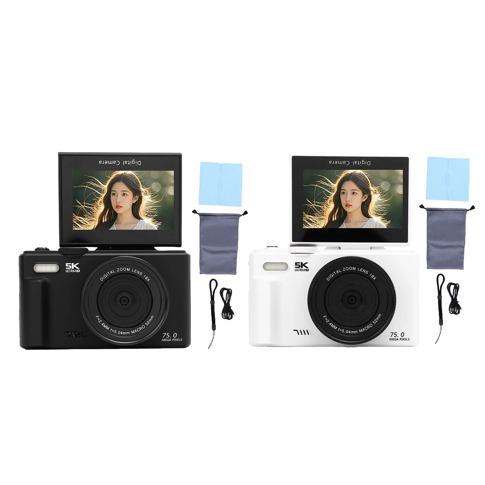 5K Digital Camera W…