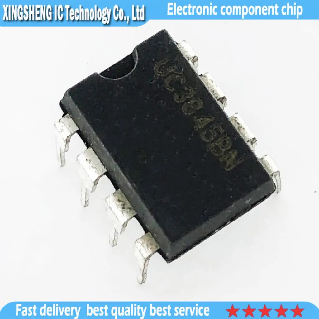 10PCS UC3845 UC3845B UC3845BN DIP8 new original  In Stock