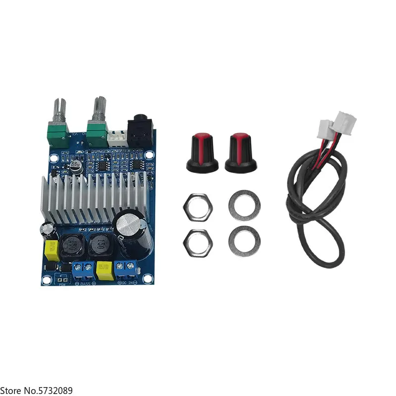 2pcs  Subwoofer subwoofer amplifier board 12-24V high-power finished product board replaces TPA3116 digital amplifier board