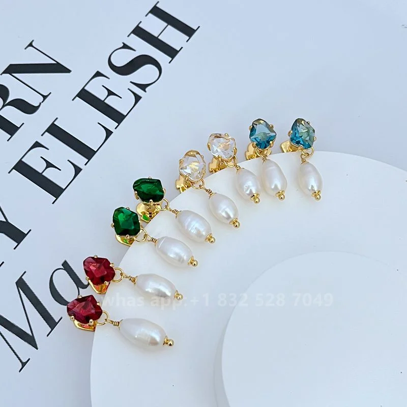 1:1 Animal Brand Jewelry Pearl Earrings For Women Jewelry Gift For Wife Girlfriend