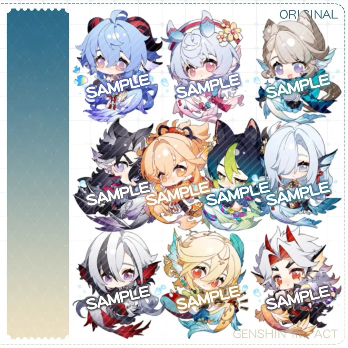 New Game Genshin Impact Arlecchino Wriothesley Kaveh Keychain Cute Anime Cartoon Pendent Keyring Backpack Jewelry Badge Gift
