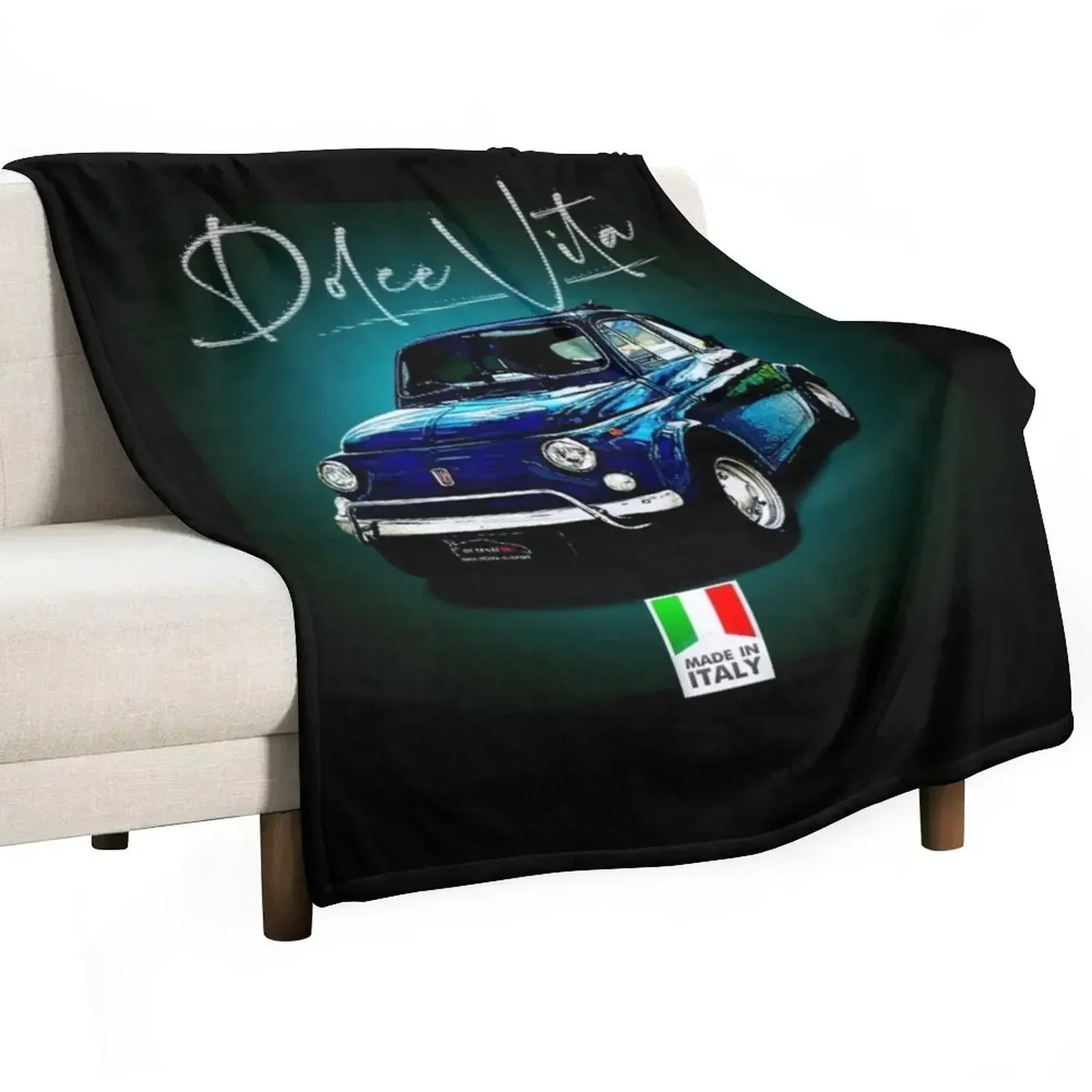 

Fiat 500 Throw Blanket funny gift Tourist Sofa Quilt Blankets