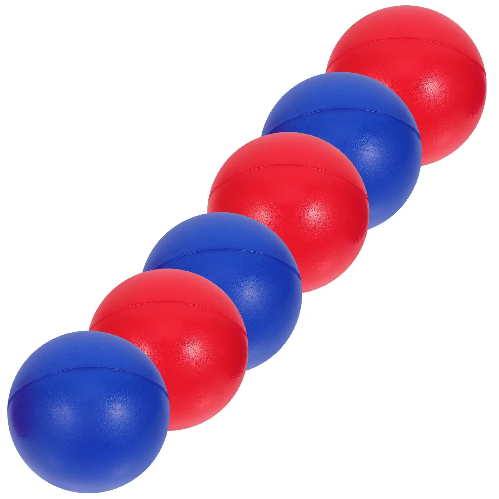 6pcs 5CM Beach PU Material Safe Reliable Fun Outdoor Indoor Playing Replacement Balls Beach Ball Small Toy Balls