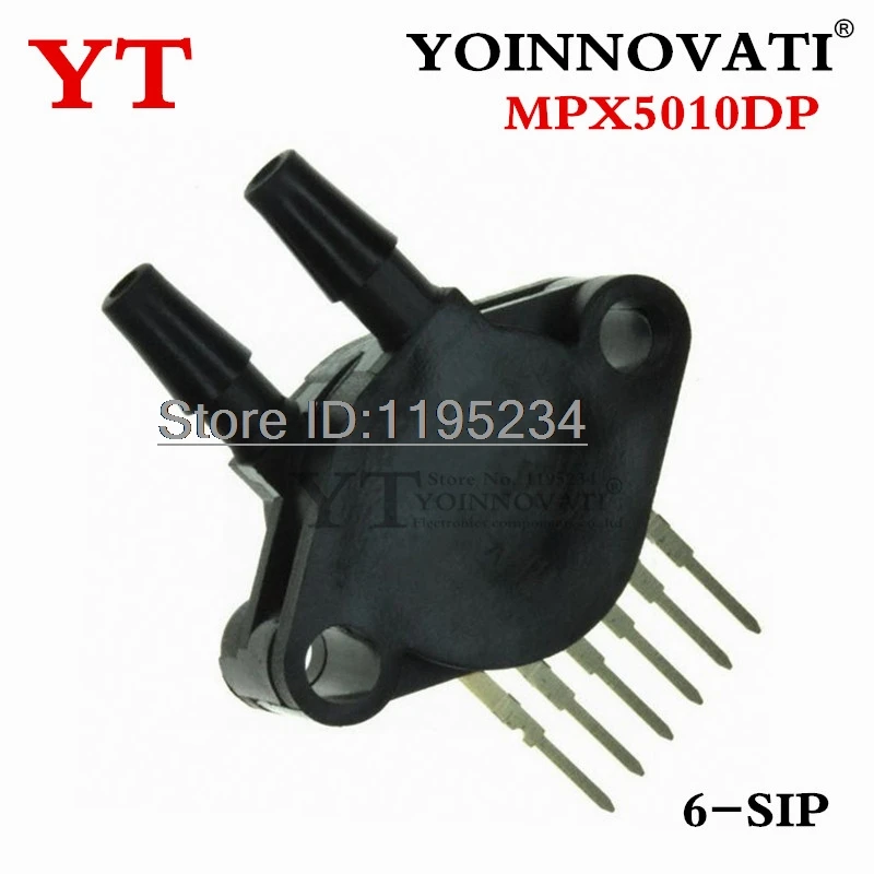 1-10pcs MPX5010DP MPX5010D MPX5010 SIP-6 Transmitter Pressure Sensor Chip