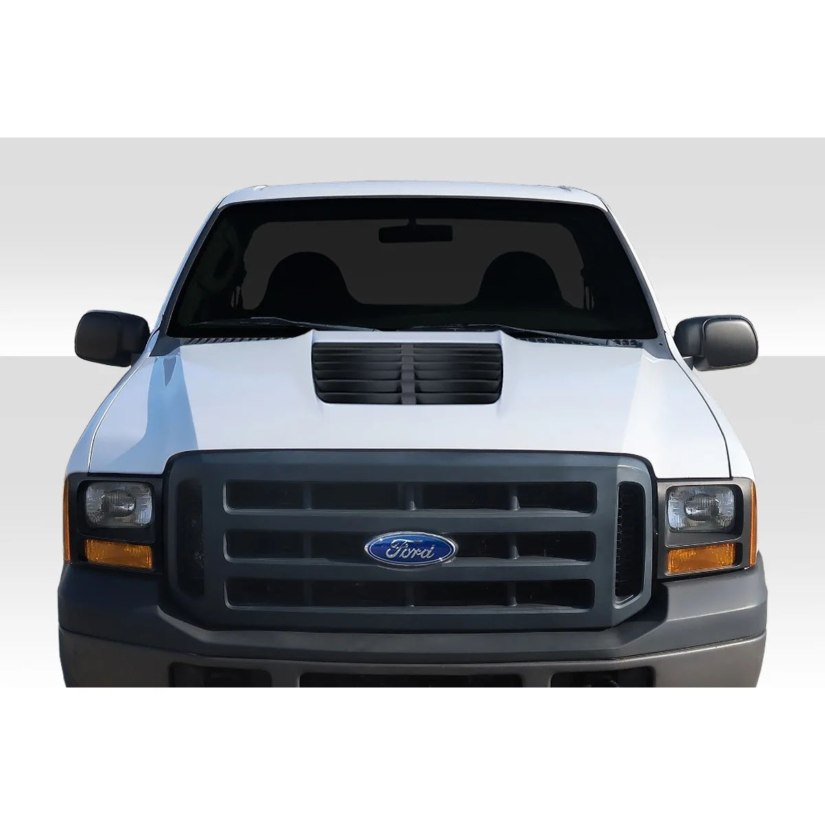 

1999-2007 Ford Super Duty F250 F350 F450 F550 / 2000-2005 Ford Excursion Duraflex GT500 V2 Hood - 1 Piece