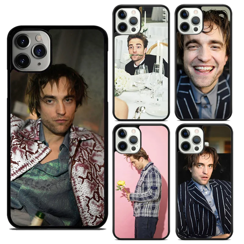 robert pattinson Soft Phone Case For iPhone 16 15 SE2020 14 Max 6 7 8 Plus 11 12 13 Pro Max Mini Phone Cover coque Fundas