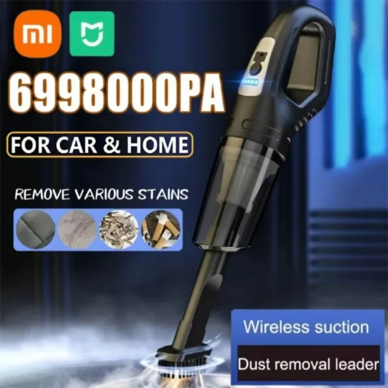 Xiaomi 120W Car Vacuum Cleaner 6998000Pa Wireless Portable Cordless USB Charging Super HighPower Handheld Strong Suction Cleaner