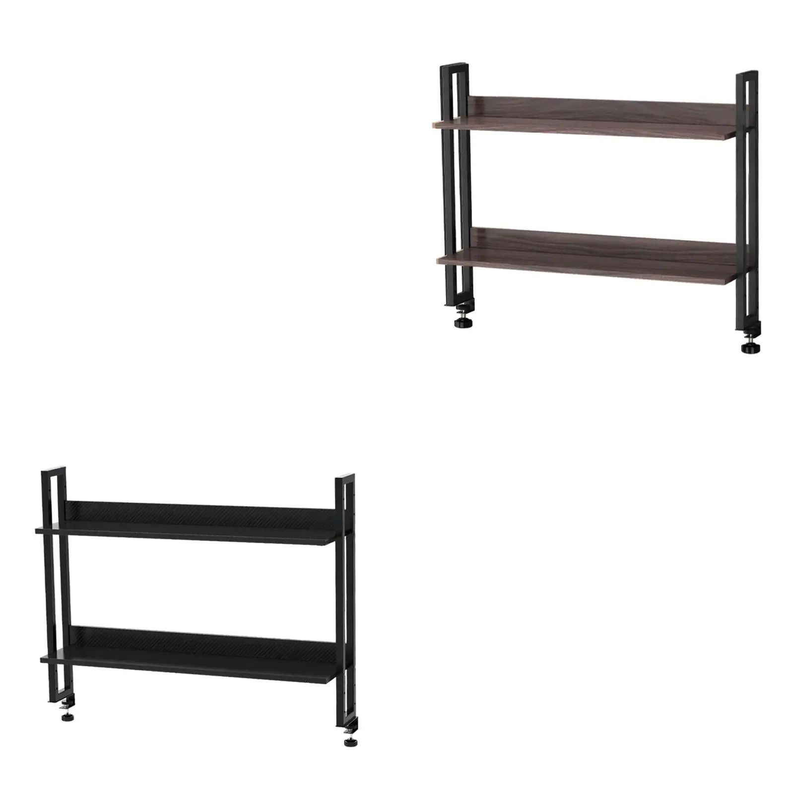 

Tabletop Display Shelf 2 Layer Seasoning Rack Counter Top Bookcase Desktop Bookshelf for Decoration Office Kitchen Home Dresser