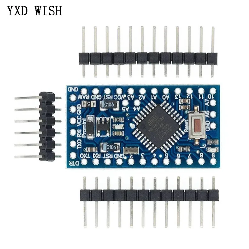 10pcs Pro Mini 328 Mini 3.3V/8M 5V/16M ATMEGA328/PB ATMEGA328P-AU 3.3V/8MHz 5V/16MHZ For Arduino Development Board DIY Tools Kit