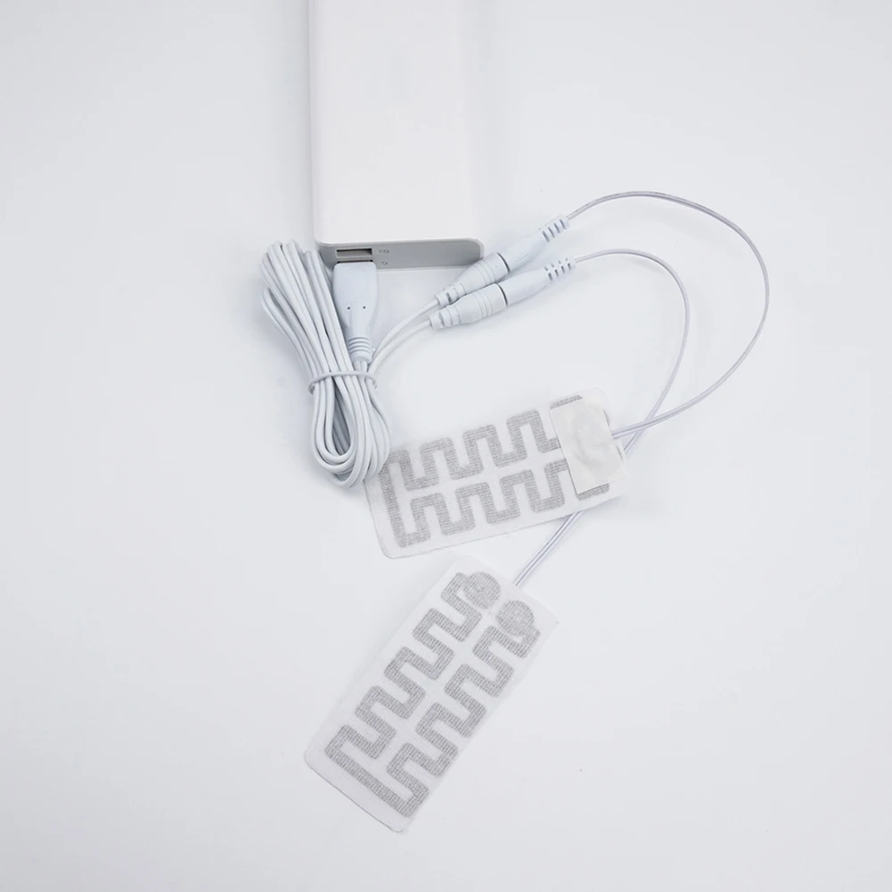 Clothes Heating Pad Carbon Fiber Hand Feet Neck Warmer Waterproof Electric Fever Sheet USB Charging for Winter Outdoor