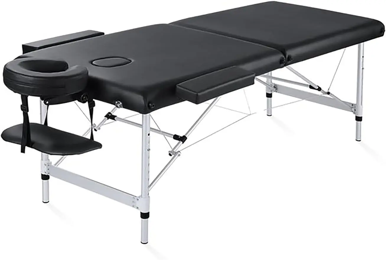 

Portable Massage Table Professional Massage Bed Wide 84in Lash Bed Facial Table SPA Beds Esthetician Height Adjustable Carrying