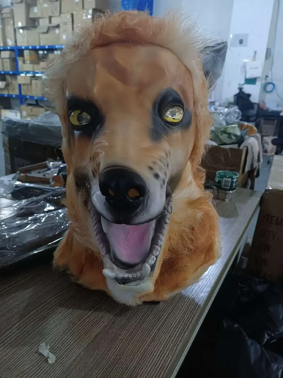 Máscara de mascarada de Halloween, gato y lobo, monstruo, truco de cosplay del príncipe, fiesta de carnaval, venta al por mayor