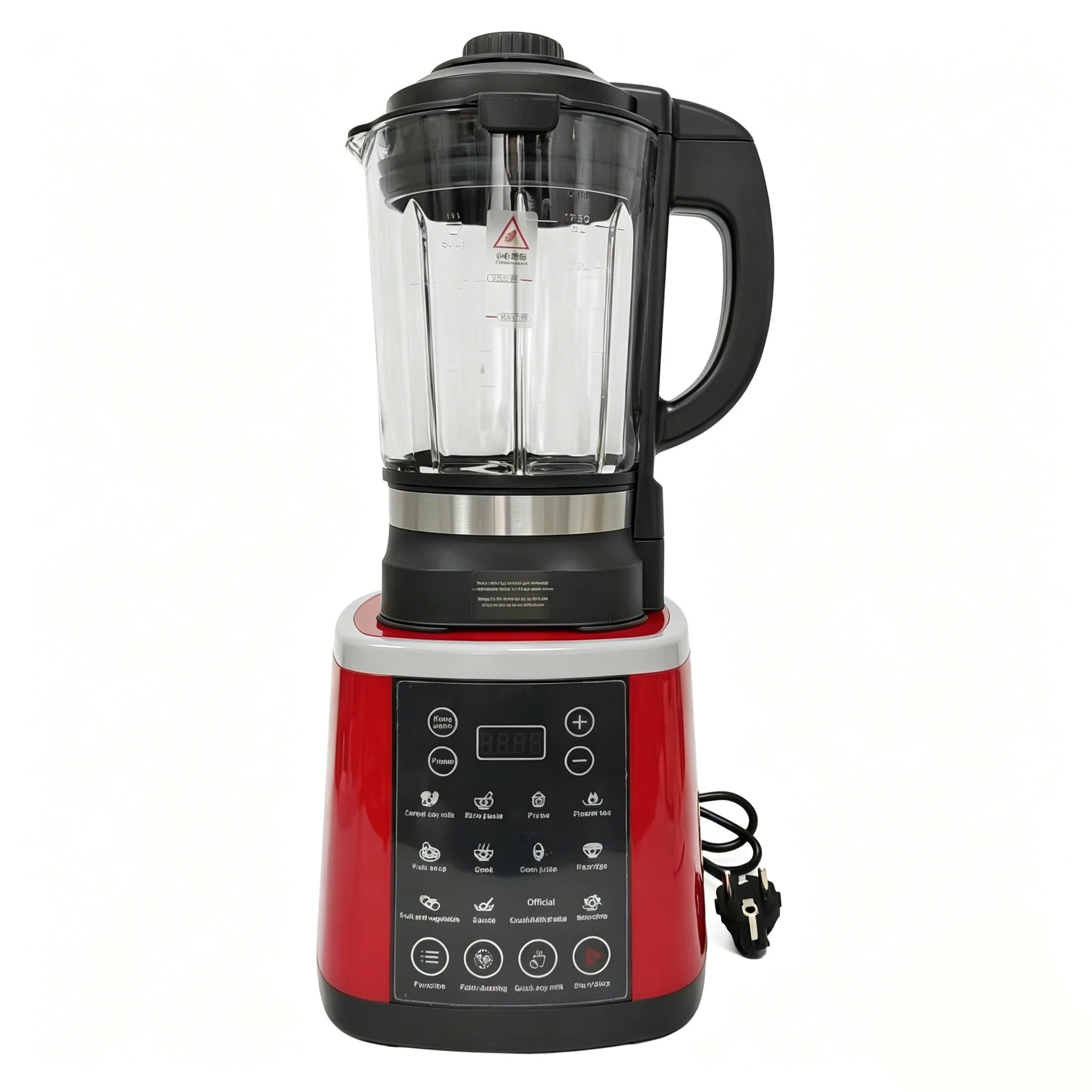 English Interface Portable Smart Electric Commercial  Juicer  Smoothie  Blenders Machine  Soy Milk Maker  Food Processor  Mixer view 3