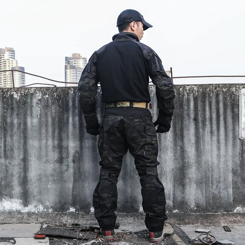 Emersongear Combat G3 Uniform Set Gen3 Tactical Herren Assault Shirts Hosen Tops Duty Cargo Hosen Trainingsanzug Nylon MCBK