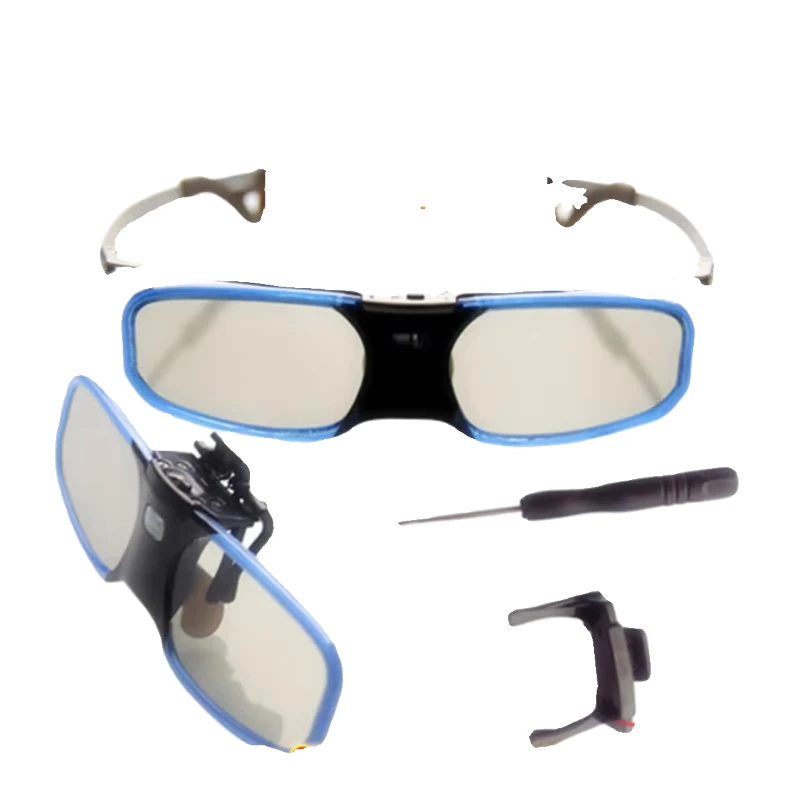 클립형 3D 프로젝션 극단적인 쌀/견과류/당베이 DLP 액티브 셔터 3D 안경 가정용