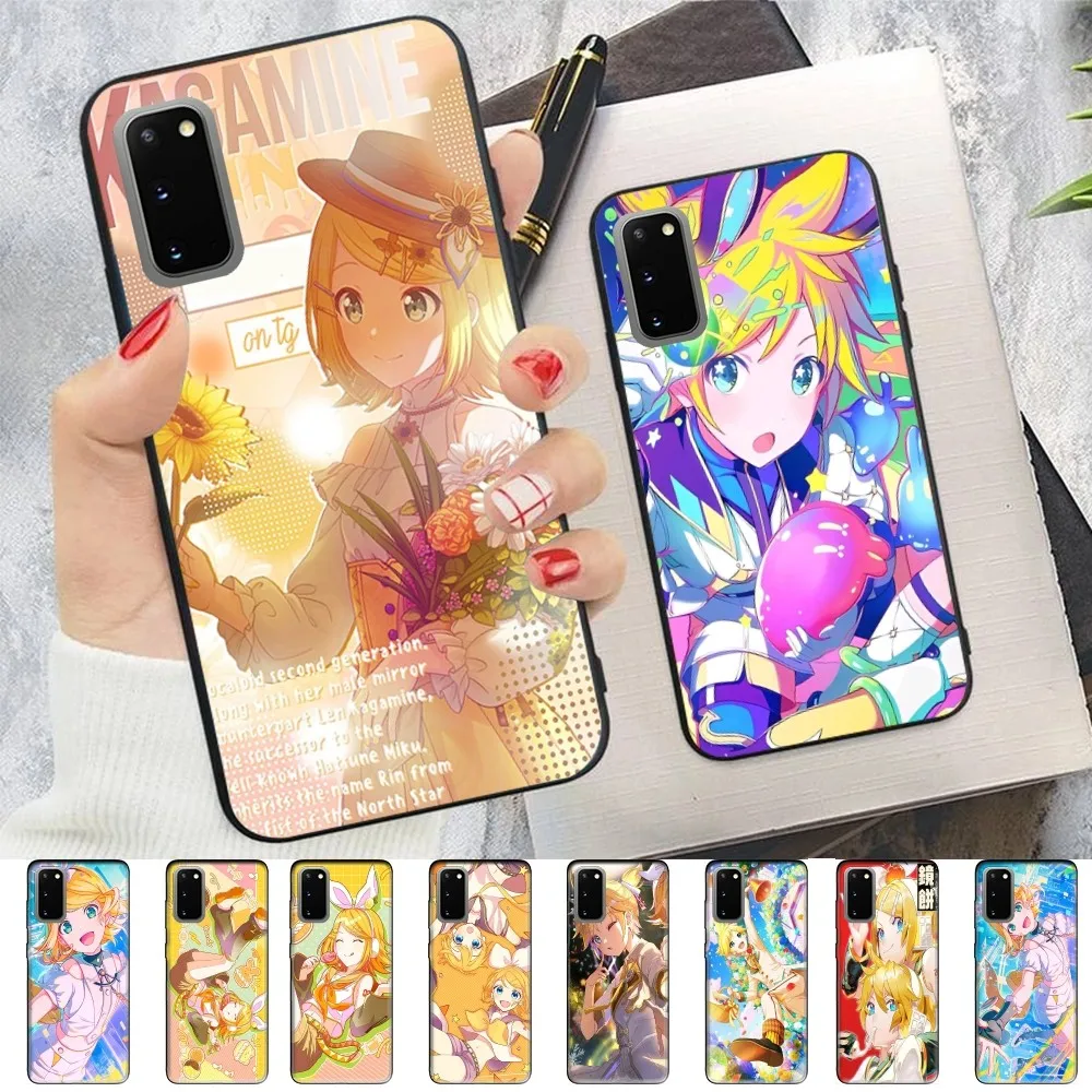 Чехол для телефона K-KagamineS Rin Len для Samsung S 9 10 20 21 22 23 30 23 24 Plus Lite Ultra FE S10 Lite Fundas