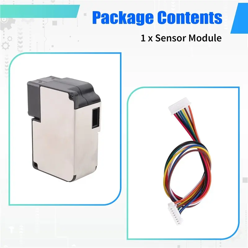 B24B UART/PWM Output ZH03B Laser Dust Sensor Module PM1 PM2.5 PM10 Particle Air Pollution Quality Detection Accurate Data