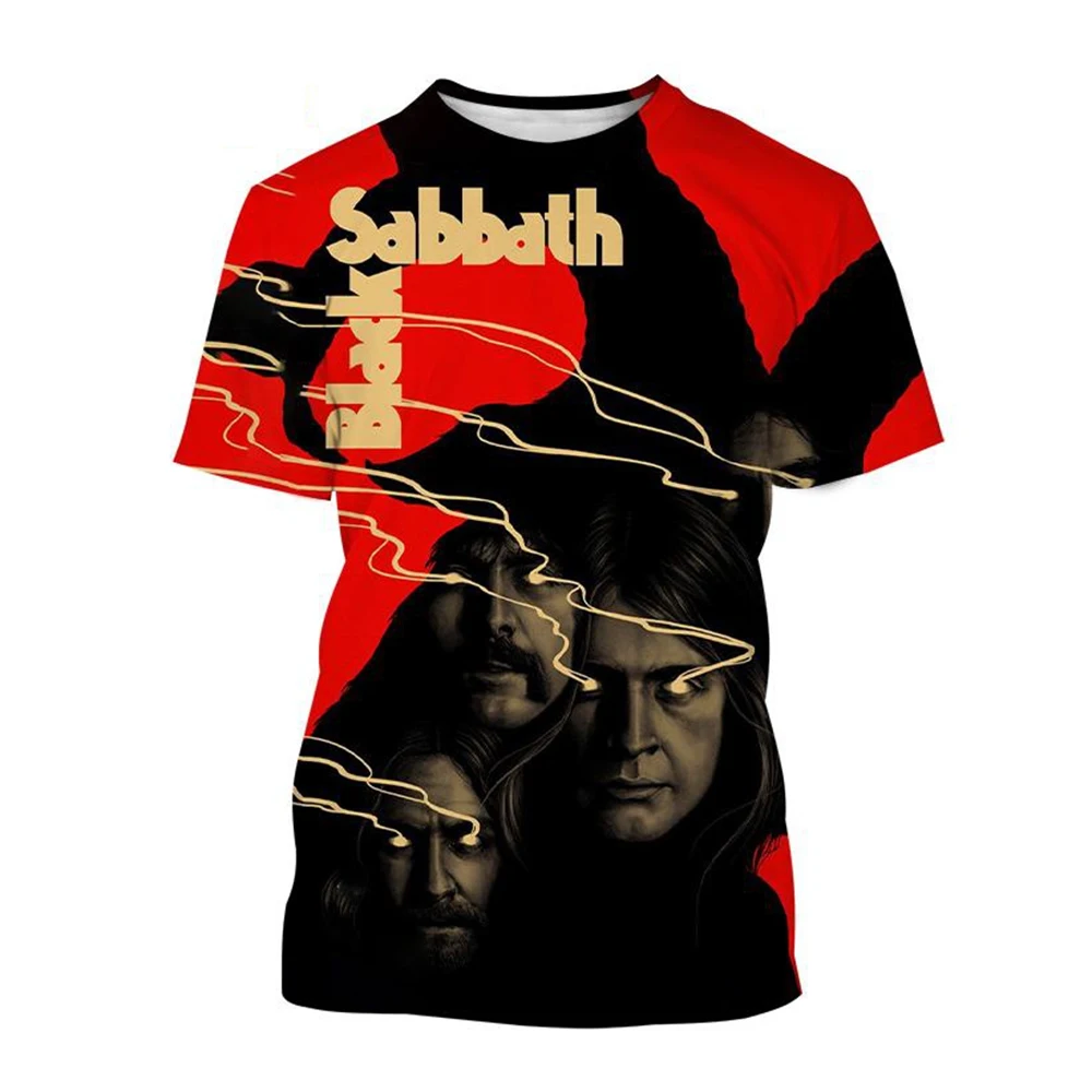 Summer fashion trend cool 3D printed printed T-shirt round neck short sleeved neutral casual comfortable top image 6