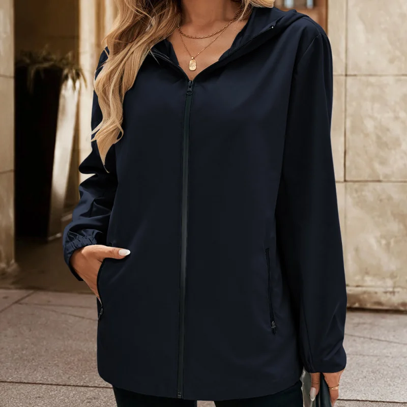 

Европейский и американский плащ с капюшоном, походное водонепроницаемое уличное пальто, верх