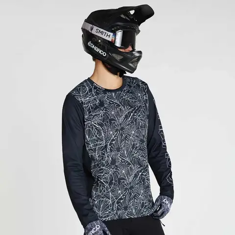 Motorcycle Downhill Sweat Absorption Suit DHARCO Long Sleeve Breathable Jersey Mountain Bike Off-Road Riding Quick Dry Suit