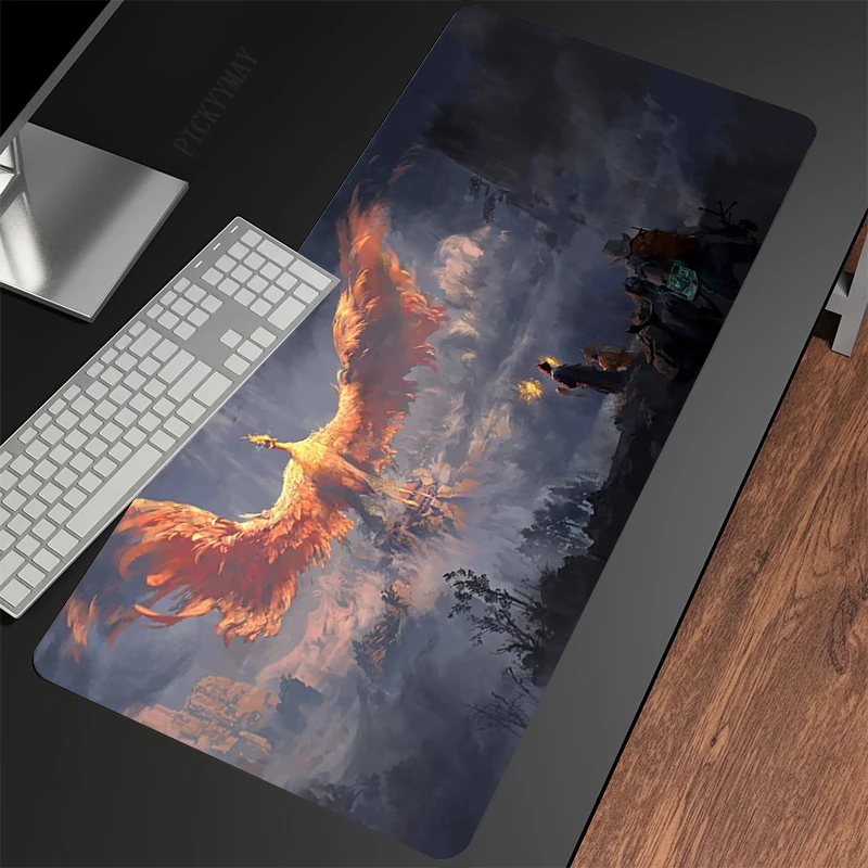 

Chinese Element Large Mouse Mat Gaming Mousepad Big Gamer Mousepads 40x90cm Rubber Keyboard Mats Desk Pad HD Mouse Pads