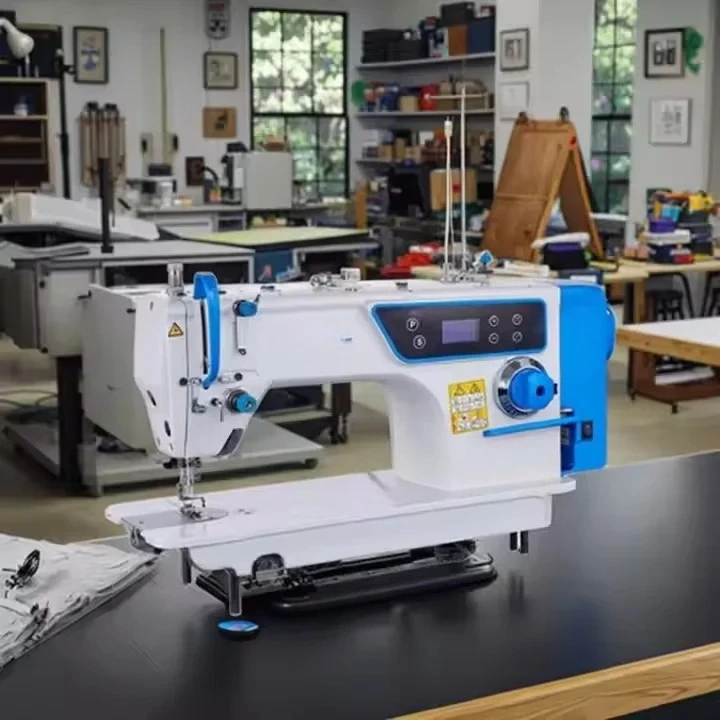 JK9802 High-speed Direct Drive Lockstitch Sewing Machines With Built-in Drive Servo Motor For Leather Sewing Machine Industrial