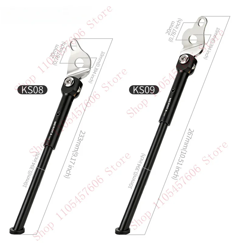 Folding Bike Kickstand FOR DAHON K3 PLUS KAA433 KAA672 FNHON 16" 349, KS08 KS09 Aluminum Alloy Single Leg Stand