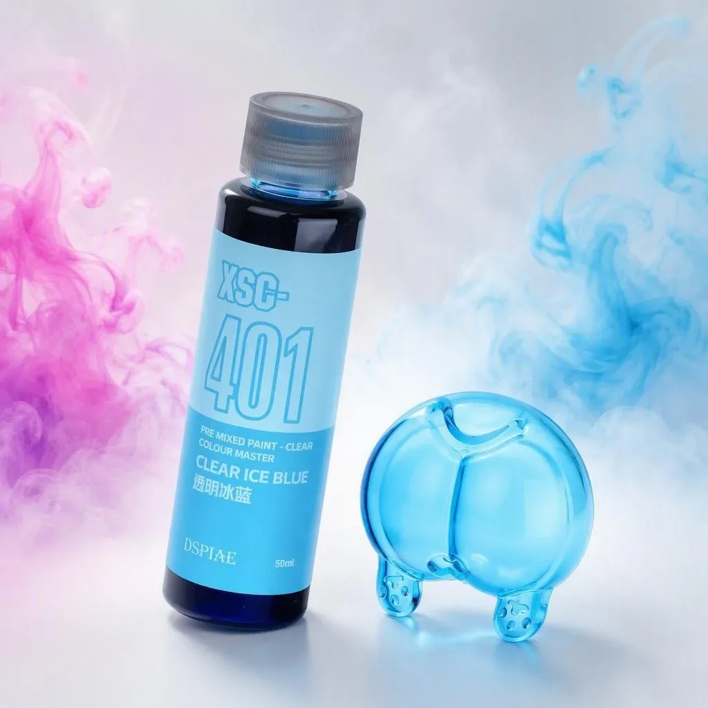 Neue DSPIAE XSC Serie 50ML Vorgemischte Wasserbasierte Farbe Basisfarbe Master Spray Painting Bemaltes Modellbausatz Pigment für Hobby DIY – Detail 3
