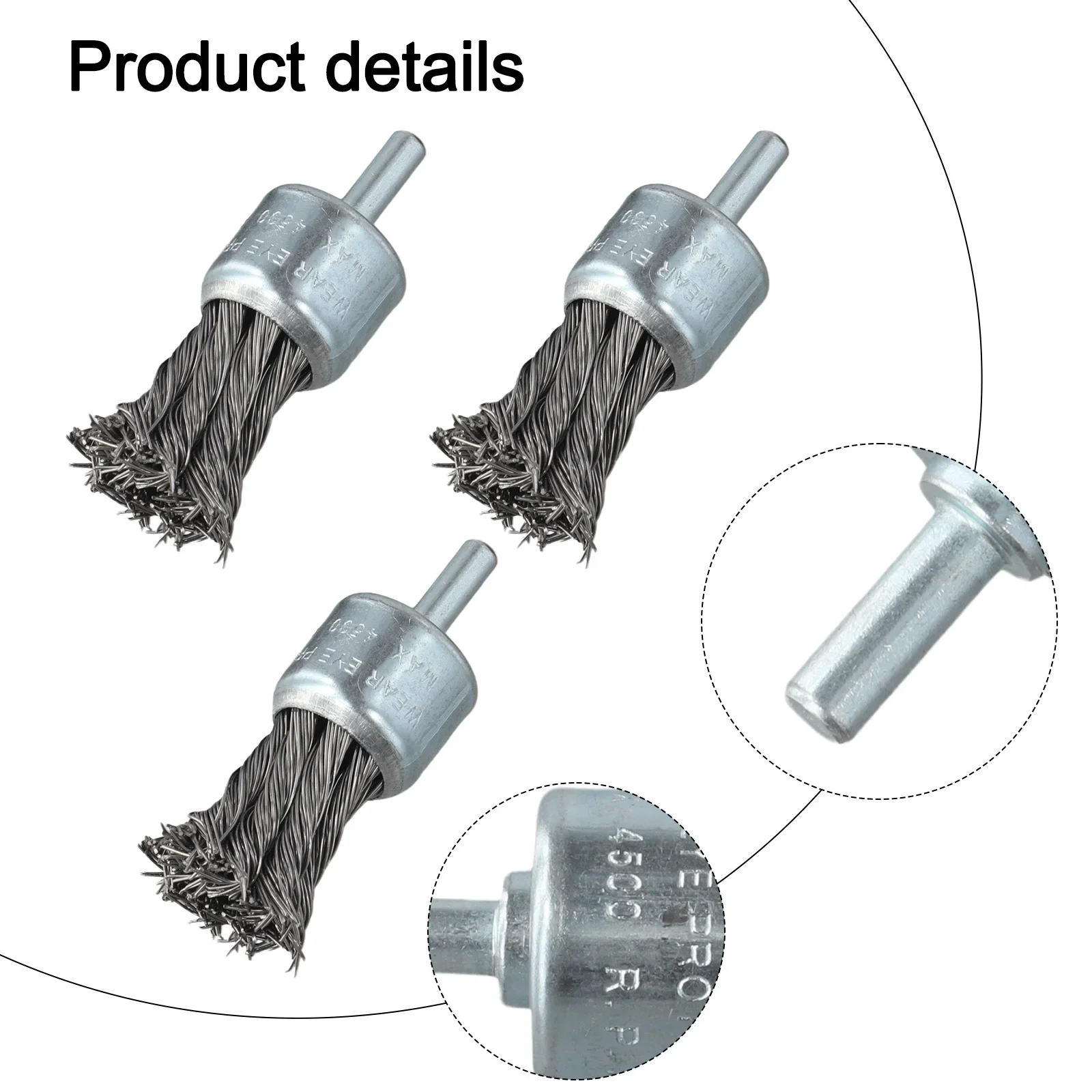 

Rust Removal Wire Wheels Wire End Brush For Die Grinder Multi-function Paint Paint Removal Tools Removal Rotary