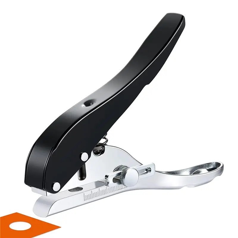 5X Hole Punch 3/8 Inch-10Mm Single Hole Hole Punch, Heavy Duty Hole Punch Single, Portable Handheld Long Hole Hole Punch-[LUCK 9