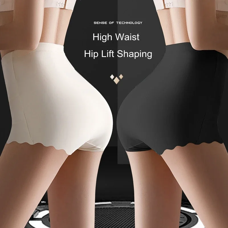 Women Shaping Underwear High Waist Flat Belly Panties Slimming Body Shaper Sexy Tummy Control Shapewear Hip Lift Briefs New