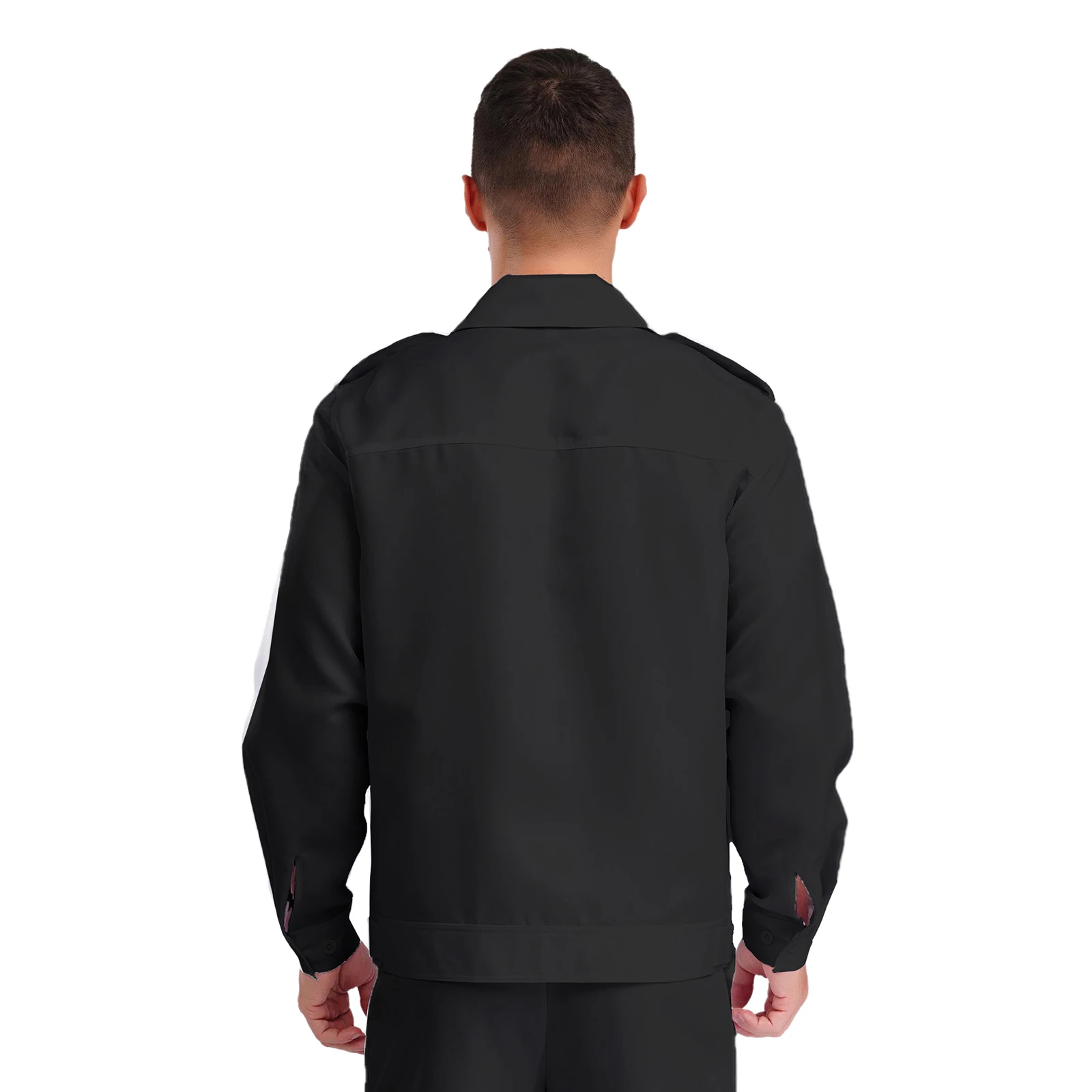 FR-shirt voor heren Brandvertragend lasshirt Werkende cargo-tops Button-down shirt met lange mouwen Lichtgewicht vlambestendig shirt