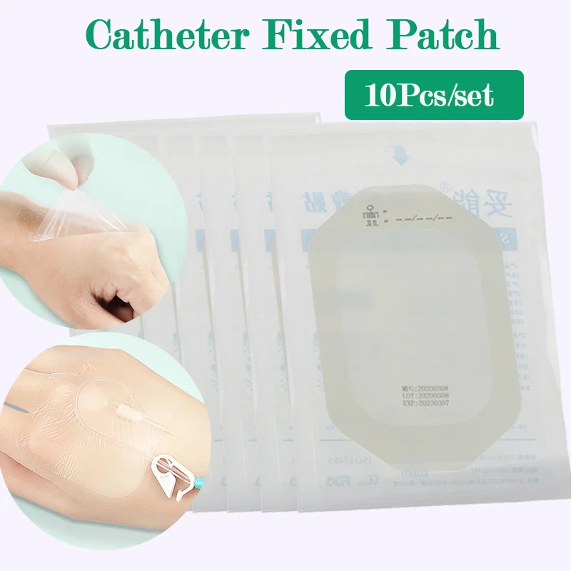 Transparent Dressing Patch for Picc Catheter Placement Sterile Dressing Patch Intravenous Catheter Fixed Patch Waterproof Patch