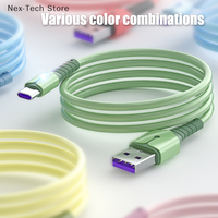 Quick Charge USB Cable For Android Type-c Mobile Charger Cord Data Charger For Xiaomi Huawei For Game