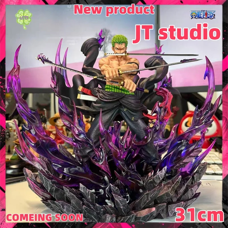 

Предпродажа JT studio 31 см TIANHUI ONE PIECE Аниме Фигурка Ророноа Зоро Фигурка Статуя из ПВХ Коллекция Модель Украшения Пользовательский Подарочная Игрушка