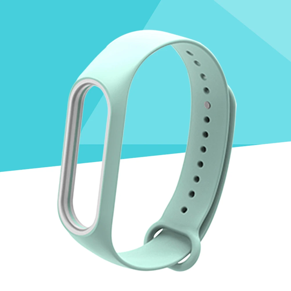 

Silicone Wristband For 3 Adjustable Replacement Strap For Smart Bracelet Sea Color Comfortable Fit Daily Wear
