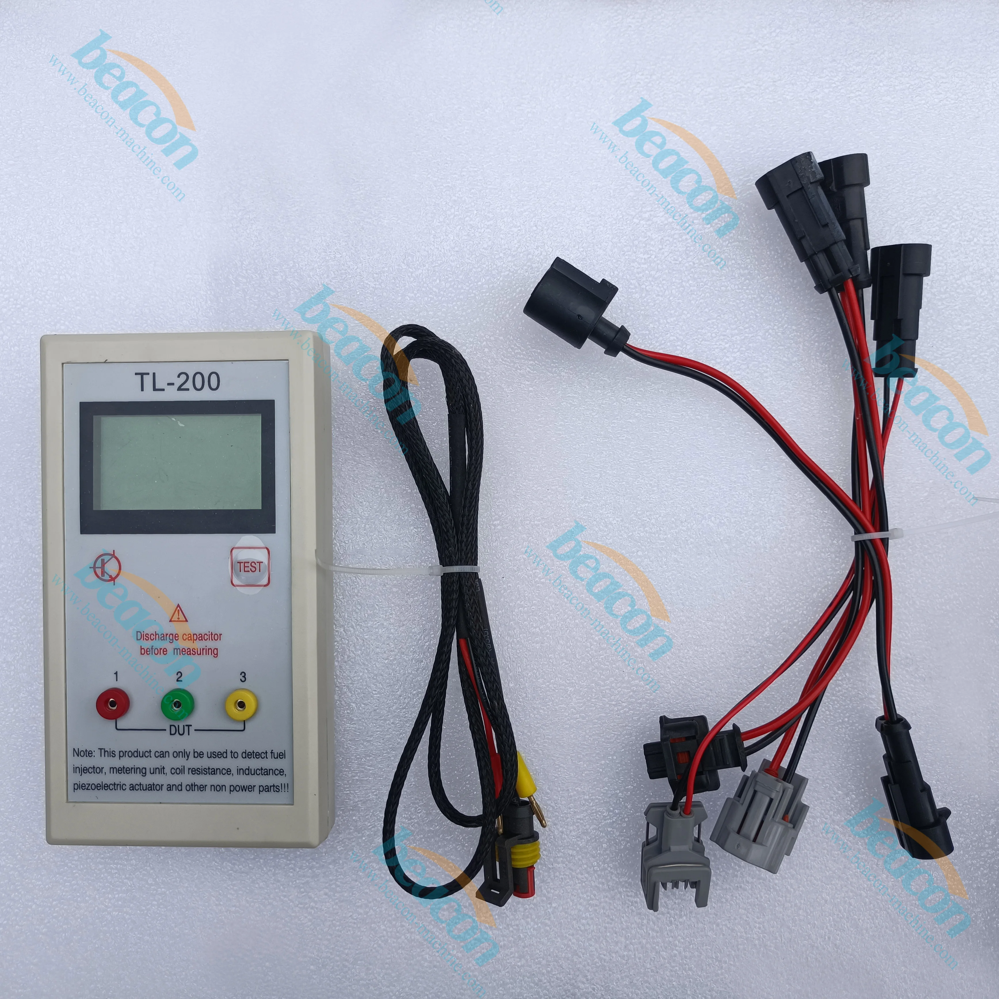 TL-200 Resistance Capacitance Inductance Tester Multimeter for Fuel Diesel Common Rail Piezo Injectors Tool