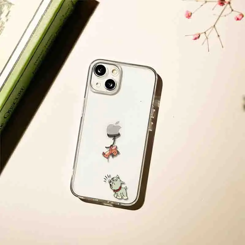 Tom And Jerry Sense Of Fun Phone Case For iPhone 15 14 13 12 11ProMax X XS Max XR 16Plus MINI Y2K Girl Cute Anti Fall Back Cover