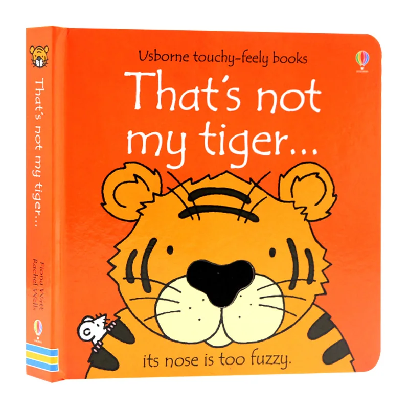 

That's Not My Tiger, Children's aged 2 3 4 5 English Picture Book, Board Book 9781409518990