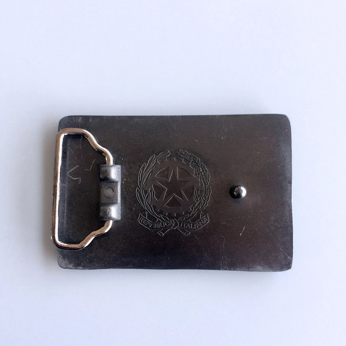 Vintage Italy Flag Belt Buckle BUCKLE-FG001