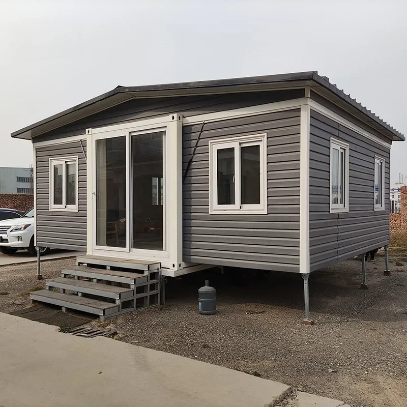 Outdoor Building Prefab House Prefabricated Modern Casas Prefabricadas Chinas Expandable Container Storage House