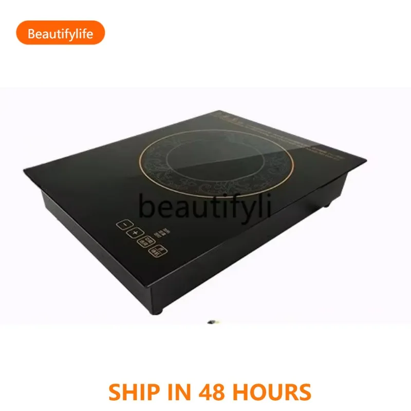 

Fire boiler induction cooker with dual-purpose square touch commercial cooking H
